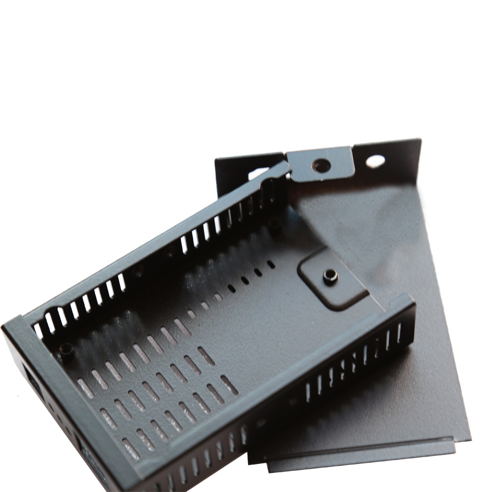 Industrial Custom Stamping Sheet Metal Electronic Enclosure with Powder Coated Finish
