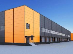 Wholesale Storage Building Prefab Steel Warehouse Hangar With Rollng / Sliding Door from china suppliers