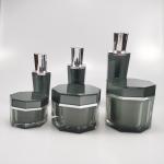 50g 120g 150g 200g Octagonal Shape Acrylic Cream Jar for End Cosmetic Packaging