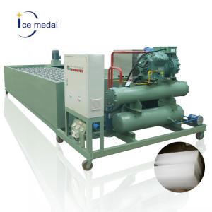 Wholesale 380v/50hz New Industrial Block Ice Maker 9kw 1000kg Storage Capacity from china suppliers