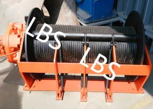 Wholesale Portable Small Hydraulic Cable Winch With Hydraulic Motor 10KN - 400KN from china suppliers