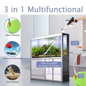 Wholesale Plastic Quick Aquarium Vacuum Gravel Cleaner from china suppliers