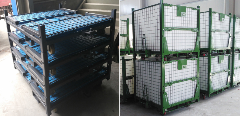 Steel Wire Mesh Pallet Cage