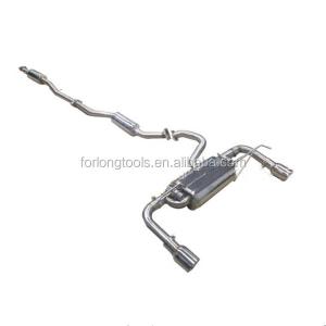 Wholesale Universal Fitment Glossy Stainless Steel Modified Exhaust Pipe for Mitsubishi Lancer and Valve Control from china suppliers