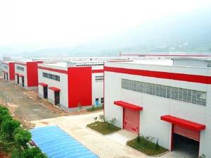 China Portal Frame Commercial Steel Buildings / Prefab Metal Buildings For Warehouse / Workshop on sale