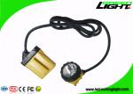 Battery 10.4Ah Miners Cap Lamp 25000lux Brightness 13 - 15 Hours Working Time