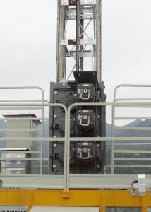 Wholesale Low Starting Current Buck Hoist Elevator , Rack &amp; Pinion Elevator Cage Height Internal 2.35M from china suppliers