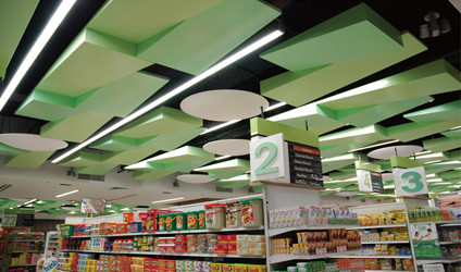Customized Aluminum Black Linear Pendant Light Indoor Linear Led Pendant