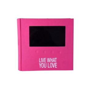 Wholesale OEM ODM LCD Video Folder , Video Booklet Album 3GP MKV Video format from china suppliers