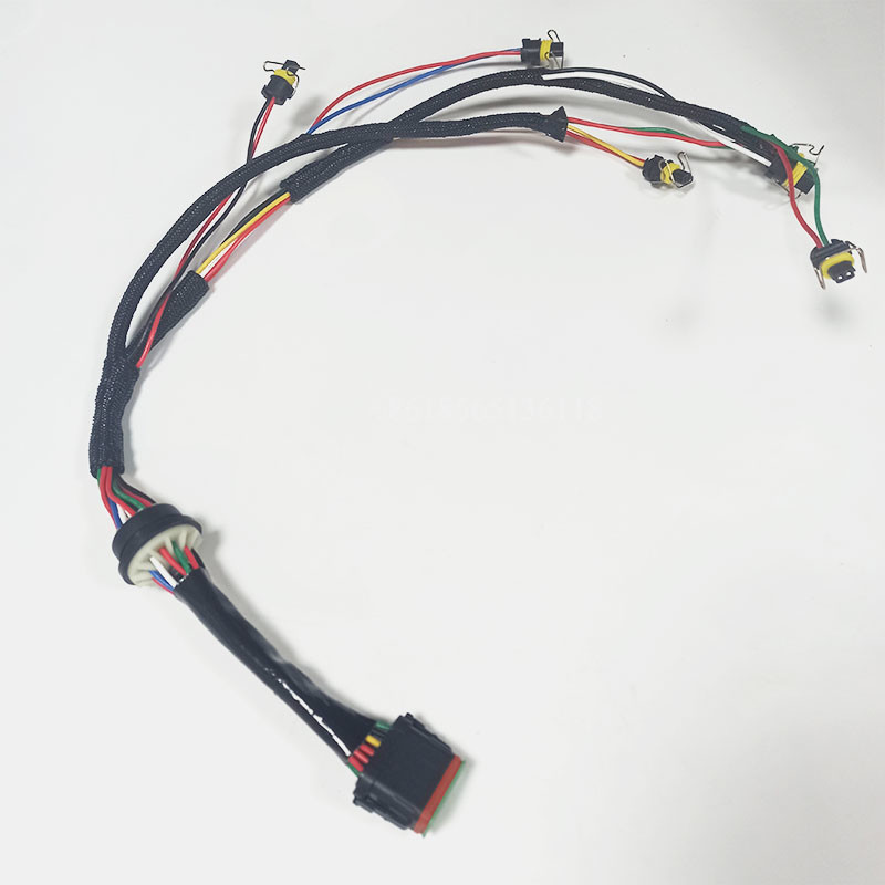 C7 Fuel Injector Wiring Harness 222-5917 Excavator Parts