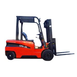 Wholesale 600Ah Battery Electric Forklift 3 Ton Triple Stage Mast 48V Battery Voltage from china suppliers