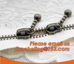 PVC zipper used for bags ,garment waterproof zipper plastic zipper, Garment