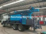 350m Depth Truck Mounted Drilling Rig / Truck Mounted Water Well Drilling Rig