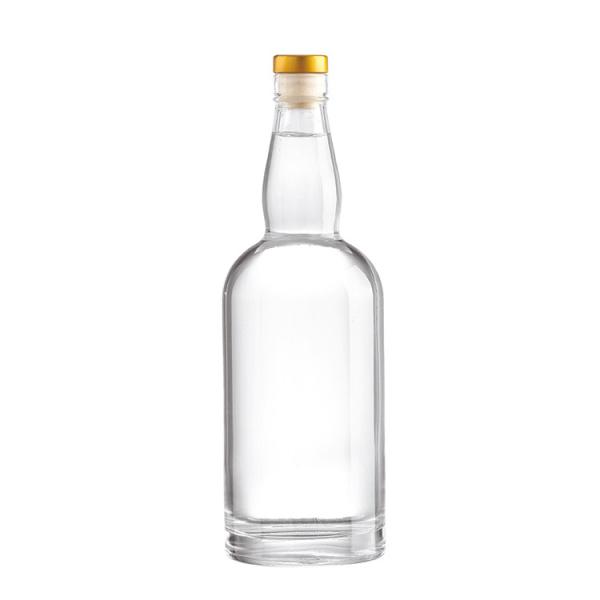 700ml 750ml 1000ml Standard Transparent Extra Flint Beverage Liquor Gin Vodka