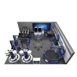9D VR Egg / Racing Car Simulator Space Themed Virtual Reality Park for Play Game