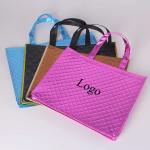 Wholesale Custom Logo Printed Stripe Eco-Friendly Non-Woven Laser Highlight