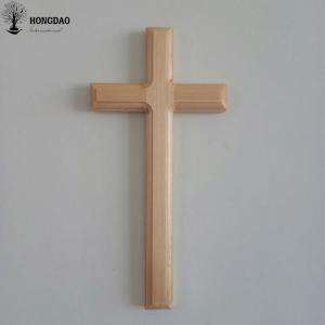 Wholesale Large Wall / Door Hanging Handmade Wooden Crosses For Painting And Decorating from china suppliers