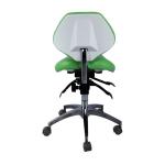Unique Dentist Stool Blue Color Barber Shop Chair Comfortable Dental Twin Saddle