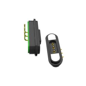 Wholesale 3 Pin Magnetic Connectors 5A Pogo Pin Magnetic Connector 12V Male Female from china suppliers