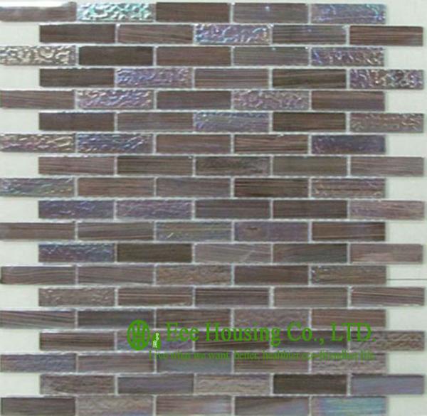 Anti-dust 300mm*300mm Glass Crystal Mosaic Tile for House Decoration,Fade