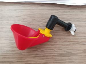 Wholesale Yellow Trigger Poultry Water Drinkers Chicken Waterer Cups from china suppliers