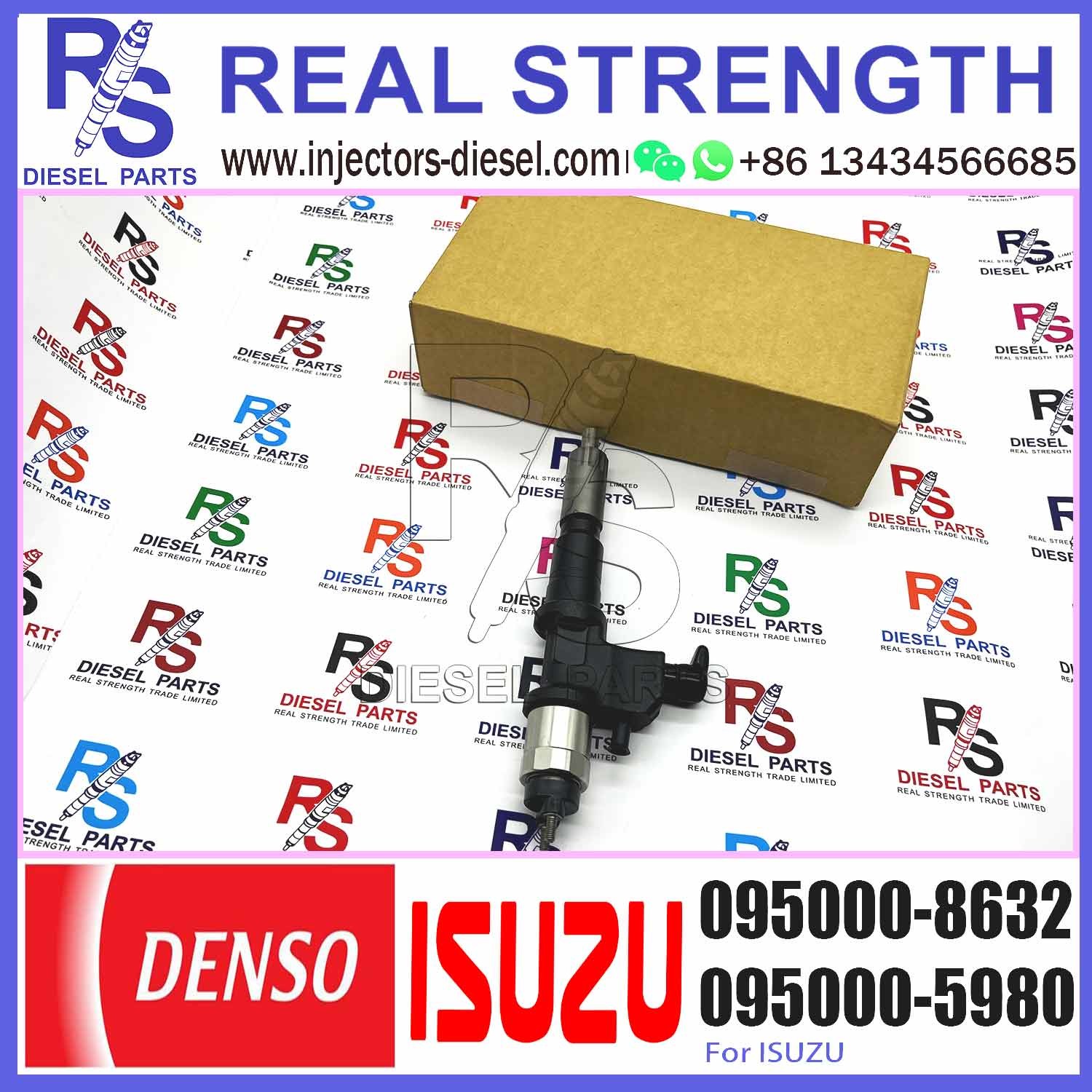 New Diesel Common Rail Fuel Injector 8-98139816-2 095000-8632 For 4HK1 Engine