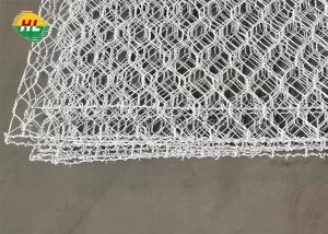 Wholesale 80x100mm Retaining Wall Gabion Basket Hexagonal Weaving Galvanized steel wire from china suppliers
