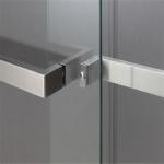 high quality shower room handle 304 stainless steel glass door handle with