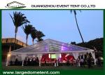 Customized Clear PVC Roof Wedding Party Tent With Glass / PVC Door