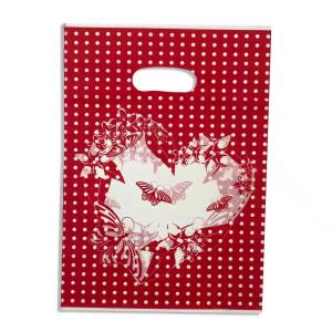 Wholesale HUAN QIU PE Biodegradable Tote Bags Mailing Bags With Handles from china suppliers
