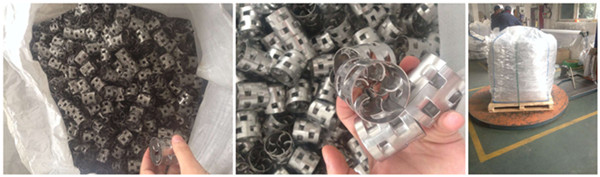 Metal Random Packing Stainless Steel SS304 Cascade Ring 25mm 38mm 50mm