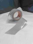 Reflective Heat Transfer Vinyl Film Tape For Safety Clothing Silver Flame