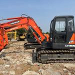 Used Doosan Digger DH55 Secondhand 5.5ton Small Type Mini Crawler Excavator