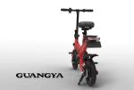 400W Generator Power Small Folding Electric Bike 14'' Super 15 Degree Climbing