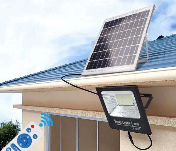Home Led Street Garden Solar Flood Light 1000W Outdoor Solar Power Floodlight