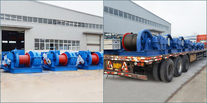 10 Ton 15 Ton 25 Ton High Speed Belt Type Brake Electric Winch