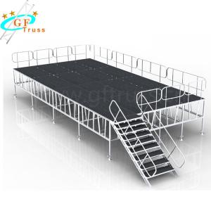 Wholesale Mobile T6 Aluminium Stage Platform For Outdoor Concert from china suppliers