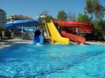 OEM Backyard Fiberglass Big Water Slides for Outdoor Kids Playground