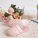 Non Slip 19mm Leisure Time Shoes , Indoor Mulberry Womens Silk Slippers