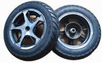 FCC Electric Scooter Parts 17 Inch Tires / Wheels for Off Road City Two Wheel