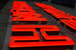 Wholesale Mall Hanging Neon Channel Letter Signs 26mm Depth 50000 hours Lifetime from china suppliers