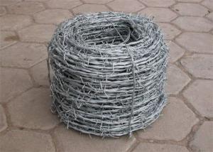 Wholesale 20 Ft 18 Gauge 4 Point Concertina Razor Barbed Wire For Chain Link Fence from china suppliers
