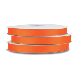 Wholesale Personalised Decorative Grosgrain Ribbon Orange Color Narrow Woven Technics from china suppliers