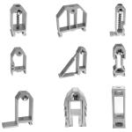 90 Degree Iron Metal Cabinet Corner Bracket Fastener