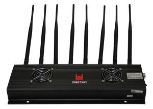 China 8 Band GPS Signal Jammer , Radio GPS Blocker Signal Jammer Satellite Phone on sale