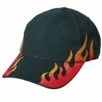 Velcro Closure Casual Baseball Caps Heavy Brushed Cotton Liquid Chrome Metal