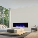 1800mm Elegant Water Vapor Fireplace Insert Remote Control 3D View