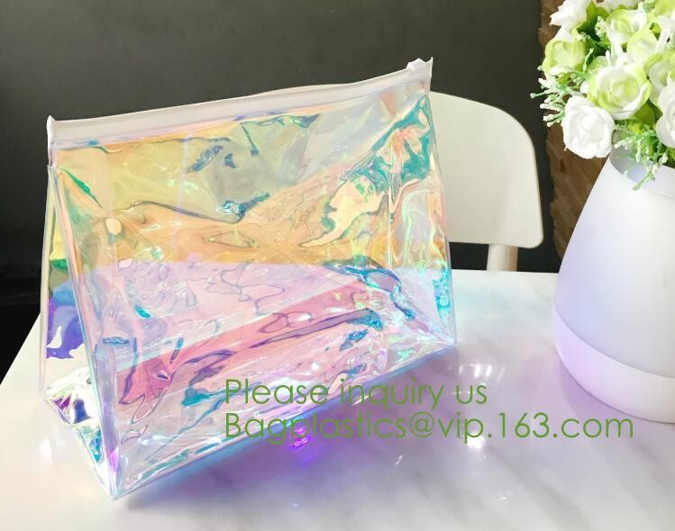printed PVC zipper bag ,transparent PVC swimwear packaging bag,bikini bag,zipper bag for cosmetic packing bagease bagpac