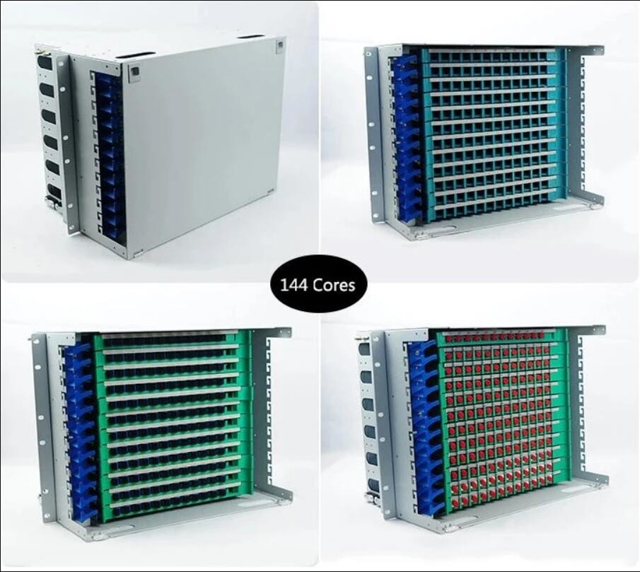 FTTX 144 Port Outdoor ODF Optical Distribution Frame