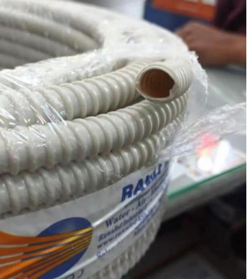 16-75mm PVC Spiral Pipe Extrusion Line High Precision